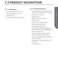 Page showing specifications and features of an Electric Bike LCD Display Meter DPC11 Cycling Computer With UART Protocol.