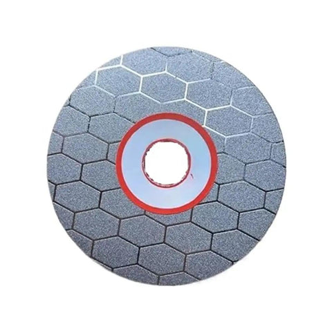 65mm Diamond Cutting Disc For Dry And Wet Grinding, Double Sided Saw Blade For Ceramic Tile And Granite, Diamond Grinding Plate, Pro Grade, Heavy Duty, Durable Grinder Tool For Smooth Flat Cuts, 65mm disc with 13mm bore, hex pattern