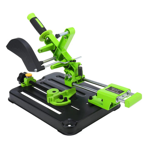 Upgraded Angle Grinder Stand With 45 Degree Clamp And Slide Handle For 100Mm 115Mm And 125Mm Grinders Adjustable Arm Durable Bracket