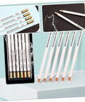 Six Pack White Sketching Pencils For Drawing And Shading Great For Beginners And Artists White Charcoal Pencils For Illustration Journaling Blending And Texturing With Smooth Color Laydown