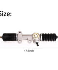 Club Car Steering Gear Box Assembly For DS Carryall Turf Golf Carts 1984 To 2004 Replacement Part OEM 101878302 1012452, 17.5 inch size