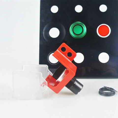 Emergency Stop Button Lockout Cover For Push Button Switches No Nonsense Guard Made From Polycarbonate Engineering Plastic