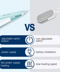 Comparison of Portable Handheld Bag Sealer For Snacks And Food Storage Heat Vacuum Sealing Gadget With power cable and battery option