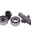 All In One Timing Belt Kit With Water Pump For Honda Accord 2003 2017 Crosstour Odyssey Pilot Ridgeline Acura MDX RDX RL TL TSX ZDX Saturn Vue 2004 2007 Includes Pulleys Tensioners And Gasket metal components close-up