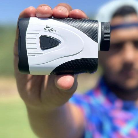 Golf Range Finder With Slope And Magnet, 1000 Yard Range, 6X Zoom, HD LCD Display, Flag Lock With Vibration