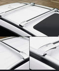 Volkswagen Taos Roof Rack Cross Bars 2 Pcs Aluminum With Anti Theft Lock Heavy Duty Fit 2022 2023 2024 2025 rooftop view