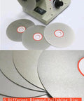 Diamond Polishing Disc Set Six 6 Inch Flat Lap Wheels With 80 400 600 800 1500 3000 Grit for stone glass polishing