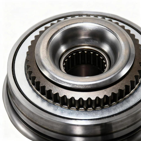 Close-up of Front Wheel Bearing And Hub Assembly For Ford F150 2018 2019 2020 4WD 6 Lug With ABS 4x4