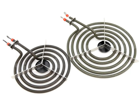 4 Pack MP22YA Electric Range Burner Element Set For 6 Inch MP15YA And 8 Inch MP21YA Replacement Burners with Y-bracket