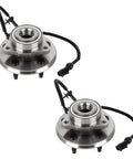 Front Wheel Bearing Hub Assembly For Ford Explorer 2002 To 2005 Lincoln Aviator 2003 To 2005 Mercury Mountaineer 2002 To 2005 5 Lug ABS Sensor Included Two Pack