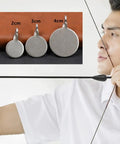 Six Pack Beefy Heavy Duty Metal Reset Target Set For Air Rifles Pellet Guns and Slingshots with 2cm 3cm 4cm bullseye holes