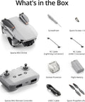 What's in the box content of Ultra Portable 4K Drone With Camera For Beginners, 3 Axis Gimbal, including remote, battery, and cables