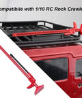 Beefed-Up Mini RC Rock Crawler Gear Set With Digging Shovel, Fuel Tank, And High Jack Winch For 1:10 Climbing Car detail