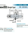 Heavy Duty Cnc Speed Increasing Powerhead With Quick Change Tool Holder And Silent Water Cooled Motor technical specifications with dimensions.