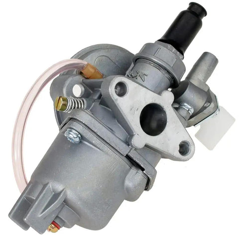 2 Stroke Carburetor For 43cc 47cc 49cc 50cc Mini Dirt Bikes And ATVs With PZ13 13mm Fitment, close-up view showing components