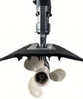 Whale Tail Hydrofoil Stabilizer Kit For 8 To 40 HP Outboard Motors And Stern Drives Boosts Boat Stability, Reduces Porpoising
