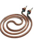 Heavy Duty Copper Circular Water Tank Heating Element 220V 2000W Liquid Boiler Replacement Tube with curved design