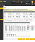 Screenshot of Betaflight software showing settings for Ultra Light 40CH FPV Transmitter With 20x20mm Mount, Adjustable 25-600mW VTX.