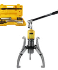 20 Ton Hydraulic Gear Puller Set with Wheel Bearing Puller Kit and Separator for Hubs Rotors Axles Pulleys and Brakes