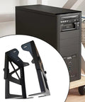 Built Tough Open Frame Network Rack Ideal For Home Labs Gamer Rigs And PC Workstations with custom mounting brackets.