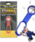 Magnetic Stud Ball Detector With Rare Earth Magnet 27 Pound Pull No Batteries Needed Portable Wall Stud Finder packaging and product