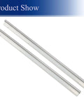 Pro Grade 2 Pack SBR20 1500mm Linear Rails Kit With 4 SBR20UU Square Bearing Blocks For CNC Machines, two aluminum rails