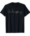 Heartbeat Inverter Electrical Engineering T Shirt For Engineers And Tech Geeks Funny STEM Shirt Celebrating Circuit Design Unisex Gift Tee
