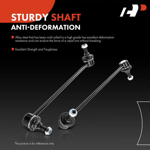 Front Stabilizer Bar Links Beefed Up Replacement Kit For BMW 3 Series And GT XDrive shown in anti-deformation design