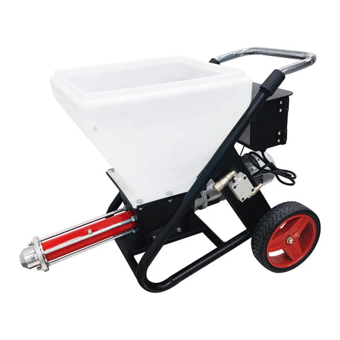 Badass Heavy Duty Mortar Spraying Machine With 48L Hopper For Putty Cement Grouting And Plaster Application Adjustable Output Built Tough For Pro Construction Sites Daily Use