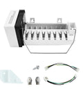 Icemaker Kit For Refrigerator W10190965 Replacement Part 1857 4210317 Fits AH530-720/01 with components laid out