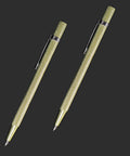 Two Pack Tough As Nails Tungsten Carbide Marker With Non Slip Knurled Handle Pro Grade Engraver Pen on black background.