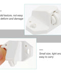 Close-up of Ten Pack Door Clip Buckles Ball Catch Door Latches Built To Last Dope Durable Plastic with Firm Texture