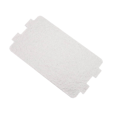Microwave Mica Plate Replacement 5 Pack Universal Waveguide Cover Heat Shield for oven insulation Plate 6x2.5 inch, overhead view