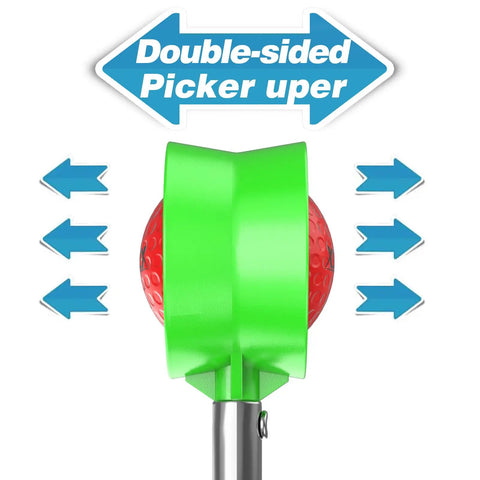 Telescopic Stainless Steel Golf Ball Retriever 9Ft 12Ft Long Reach With Double Sided Cup Durable Pick Up Tool close-up of cup