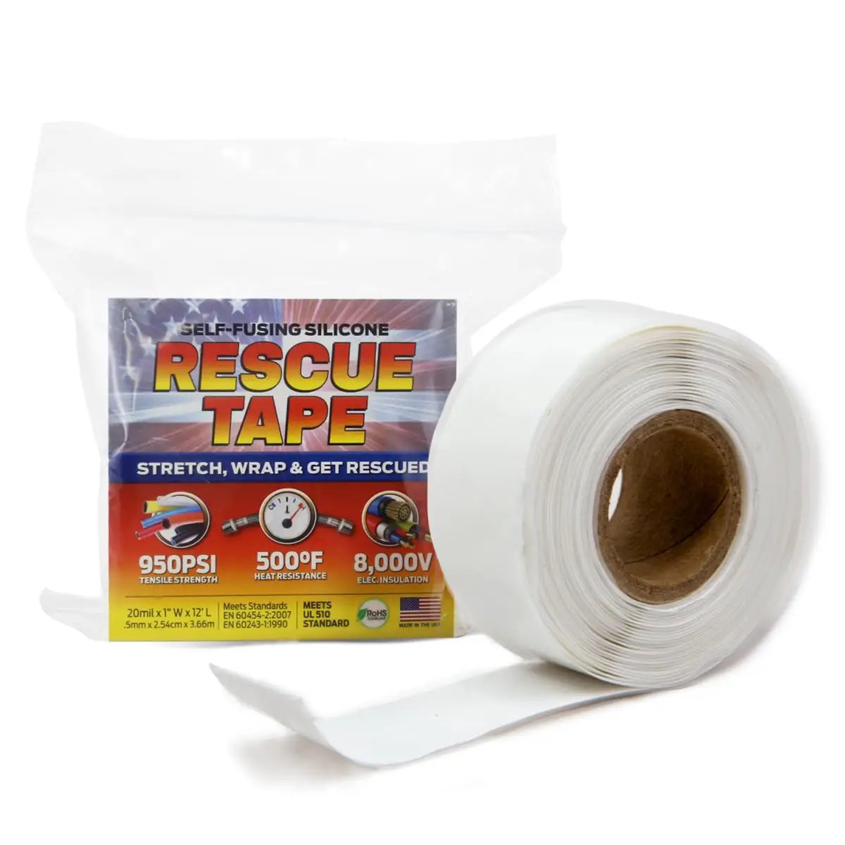 Rescue Tape Self-Fusing Silicone For Emergency
