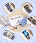 Ultrasonic Jewelry Cleaner 1000mL Deep Clean, 45kHz Sonic Cleaner With 5 Modes And Degassing, Boss Level Clean in action with various items
