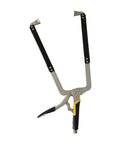 Heavy Duty 22 Inch Locking C Clamp With Swivel Pads For Woodworking And Welding Projects One Hand Operation Easy Release And Secure Soft Rubber Grip Durable Alloy Steel Construction For Long Lasting Use, 22 in alloy steel clamp