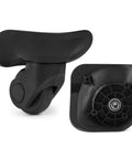 2 Pack Luggage Wheels Replacement For Suitcase Roller Trolley Caster Set Includes Screws Not Universal Check Wheel Shape Size