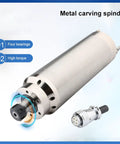 3.2 kW Water Cooled Spindle Motor With ER25 Chuck And 4 Hole Aerial Plug, 105 mm Diameter, 24000 RPM, 380 V, 6 A, For CNC Milling Engraving And Grinding