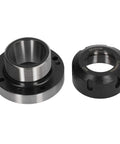 Heavy Duty ER50 Collet Chuck With 100Mm Diameter And Seven Holes For Lathe Milling CNC Machine Tool Made From Carbon Steel for mounting.