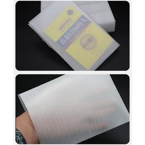 100 Pack White Epe Pearl Foam Pouch Bags For Moving And Shipping Shockproof Cushioning Wrap For Fragile Items And Glassware Protective Packaging Material Lightweight Foam Pouches