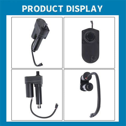 Heavy Duty Round Baler Linear Actuator Direct Fit Replacement For New Holland 848 853 855 1995 Farm Tractor Parts Gf12 1004 768929 showing various angles.