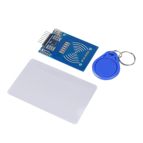 Mifare RC522 NFC Reader Module Kit With S50 White Card And Key Ring Plug And Play Arduino Raspberry Pi Compatible Easy Setup
