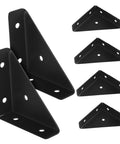 Built Tough 40 Pack Heavy Duty Corner Brackets Cold Rolled Steel Right Angle Triangle Shelf Supports for furniture reinforcement