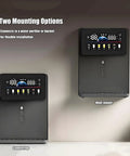 Wall Mounted Instant Hot Water Cooler For Office Or Home, Countertop Style Water Dispenser with display showing controls