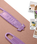 Safe Recessed Blade Box Cutter Knife 10 Pack Purple With Double Sided Blade For Easy Cuts And Reduced Risk Of Lacerations No Sweat For Opening Boxes Packages And Cartons. Purple recessed safety box cutter with stainless blade for carton, tape, ribbon, and plastic film.