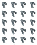 20 Pcs Industrial Freezer Shelf Clips Reinforced for Commercial Refrigerators and Walk-In Freezers in a grid pattern