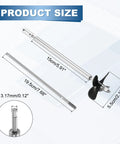 RC Boat Drive Shaft Kit With Four Propellers And Coupling Joint For DIY Watercraft, 19.5 cm Shaft Featured With 15 cm Sleeve
