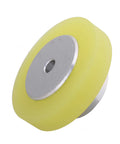 4x Dia 50mm H 6mm Silicone Encoder Wheel For Rotary Encoders Industrial Grade Meter Wheel Durable Aluminum And Silicone Build