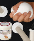 8 Oz Sealing Putty for Big Gaps and Holes, waterproof moldable gap filler shown being used for AC pipe openings and wall repair